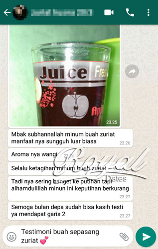 Testimoni 3: TERBUKTI! Khasiat Buah Zuriat Untuk Keputihan